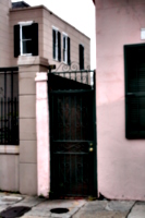 [picture: Black Gate Pink Wall]