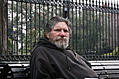 [Picture: Man on bench 2]
