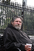 [Picture: Man on bench 3]