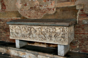 [picture: Stone Sarcophagus]