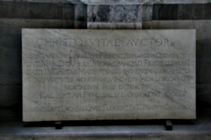 [picture: Inscription from 16th century]