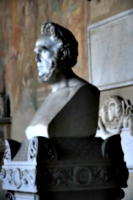 [picture: Bust of a bearded man]