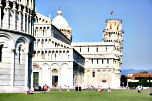 [picture: Baptistry, Duomo, Bell-Tower]