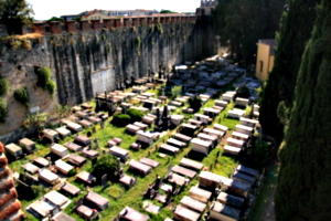 [picture: Jewish Cemetary 7: crowded]