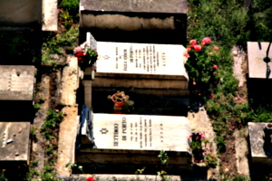 [picture: Jewish Cemetary 9: two graves]