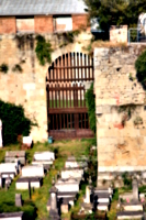 [picture: Jewish Cemetary 23: the gate]