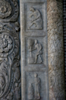 [picture: Carved Baptistry Entrance side-panels 5]