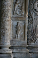 [picture: Carved Baptistry Entrance side-panels]