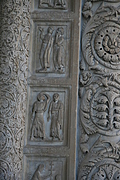 [Picture: Carved Baptistry Entrance side-panels]
