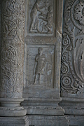 [Picture: Carved Baptistry Entrance side-panels]
