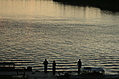 [Picture: Youths on the dock 2]