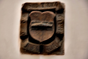 [picture: blurry inscription]