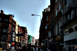 [picture: Busy street]