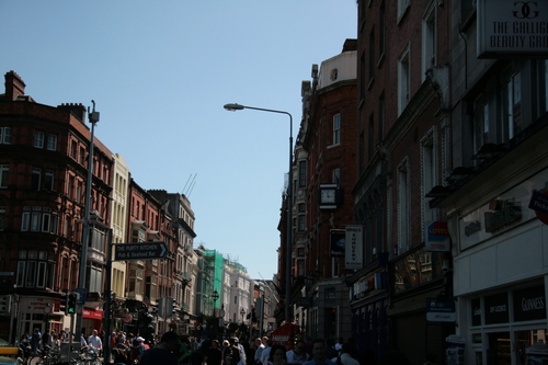 [Picture: Busy street]