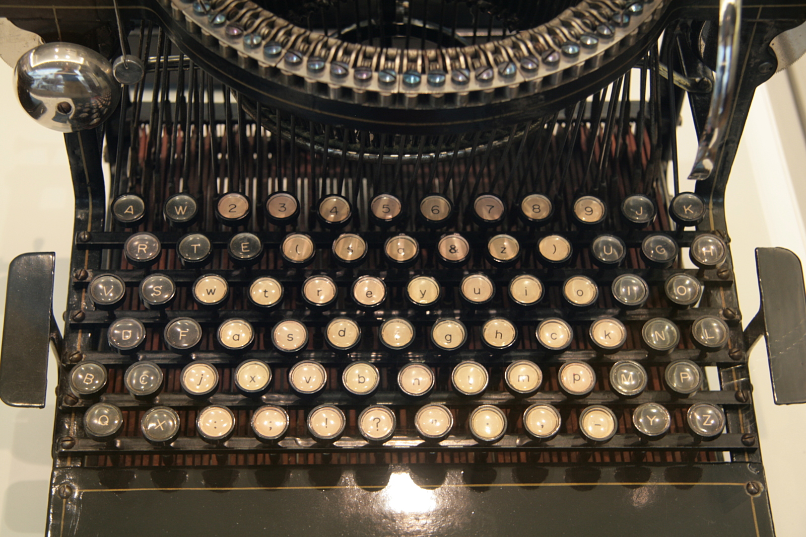 [Picture: Caligraph 2 (1882) 2: keyboard]