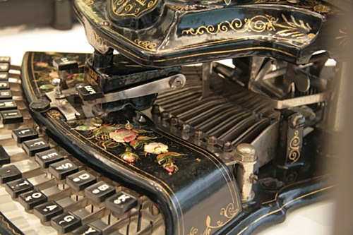 [Picture: Crandall New Model (1886) 1: close-up]