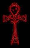 [Picture: Ankh by Xale, black and red]