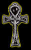[Picture: Ankh for Ankh by Xale, with black background and yellow halo]