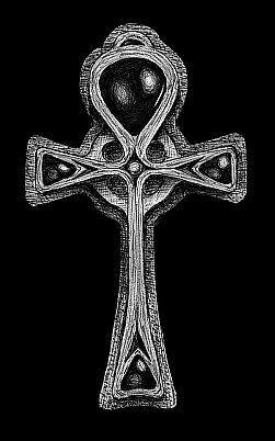 [Picture: Ankh for Ankh by Xale, with black background]