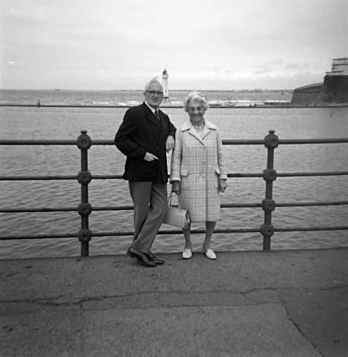 [Picture: 6.—Grandma and Grandpa at New Brighton]