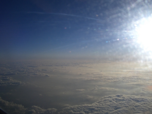 [Picture: sky from ’plane]