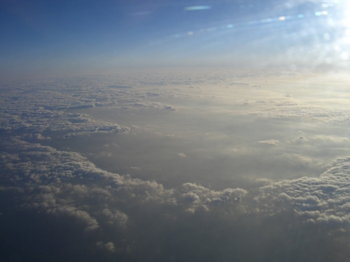 [Picture: sky from ’plane]