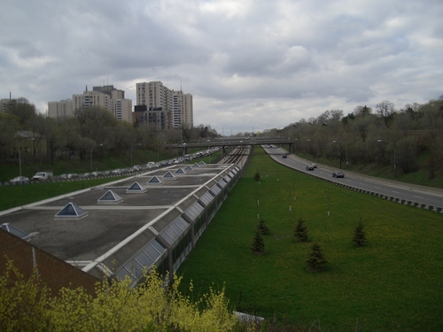 [Picture: Eglinton West subway station: view]