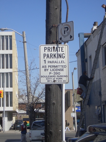 [Picture: Private Parking]