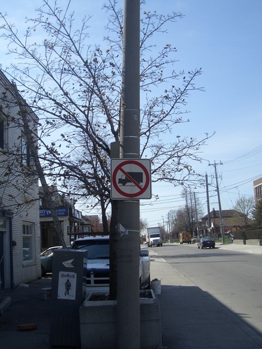 [Picture: No Trucks]