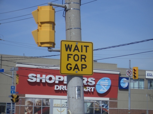 [Picture: Wait for Gap]