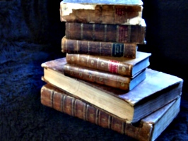 [picture: Another pile of old books]