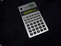 [Picture: A pocket calculator]