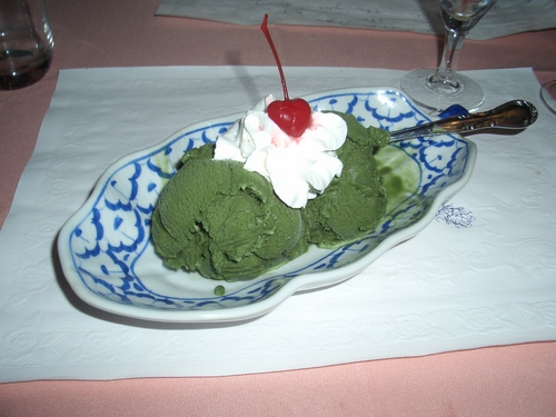 [Picture: Green Tea Ice Cream]
