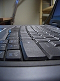 [Picture: Curved laptop keyboard]