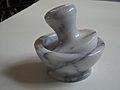 [Picture: White Marble Pestle and Mortar 2]