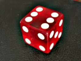[picture: coloured gaming dice]