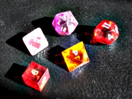 [picture: coloured gaming dice 2]