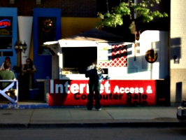 [picture: Internet Access, Computers and Hot Dogs]