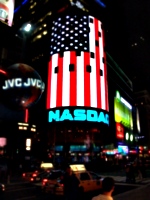 [picture: Nasdaq (a New York-based Stock Exchange)]