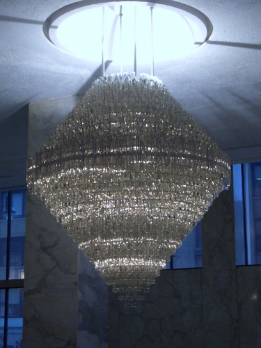 [Picture: Glass Chandelier]