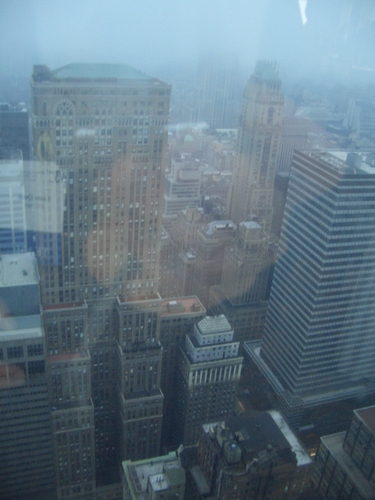 [Picture: Looking Down on Manhattan]