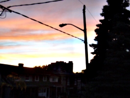 [picture: Sunset on Lauder Avenue 4]