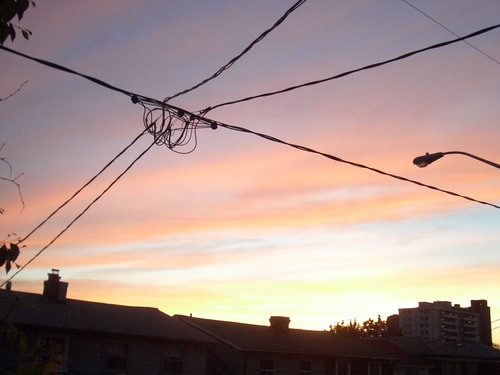 [Picture: Sunset on Lauder Ave 2]