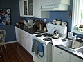 [Picture: A blue kitchen]