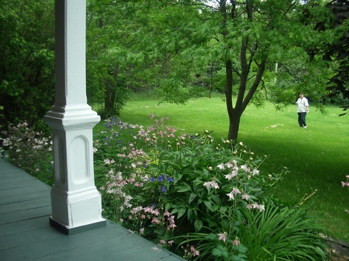 [Picture: Flowers off the Porch]