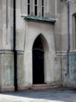 [picture: Church side door]