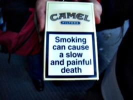 [picture: Smoking can cause a slow and painful death]