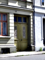 [picture: Carved wooden doorway 2]