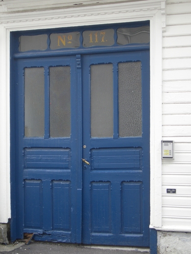[Picture: Blue Door No. 117]