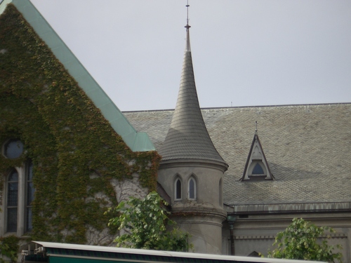 [Picture: Church turret]